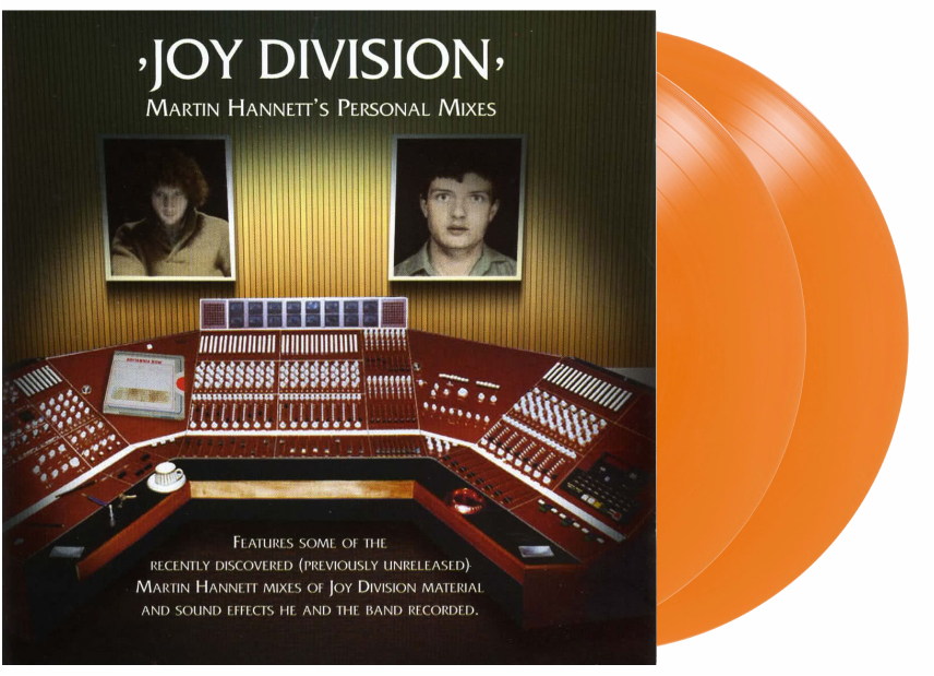 JOY DIVISION - MARTIN HANNETT'S PERSONAL MIXES  2LP (Orange)