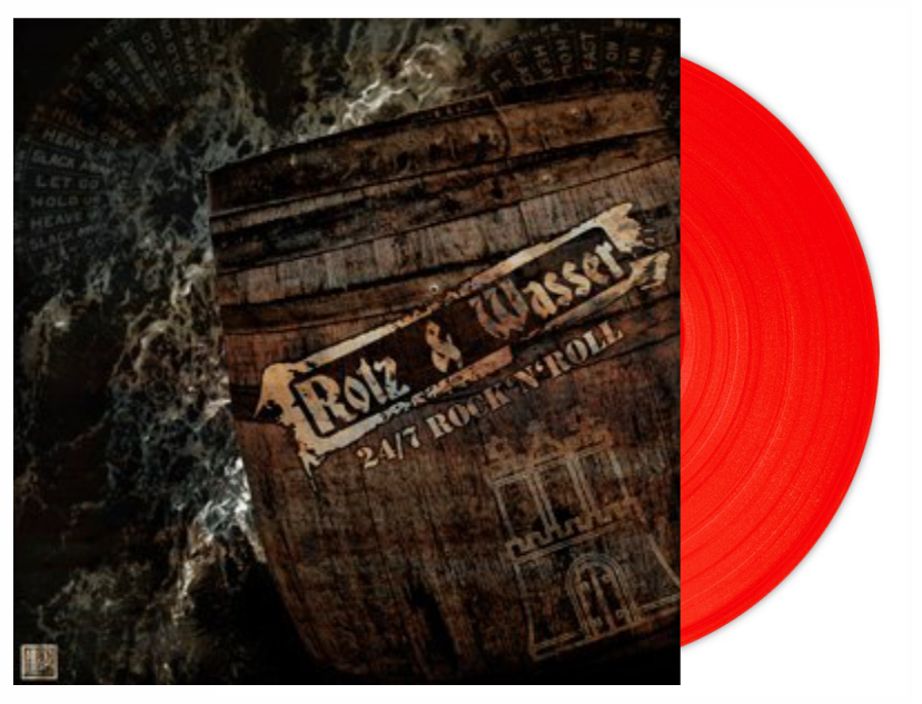 Rotz & Wasser - 24/7 Rock'n'Roll  LP  (red)