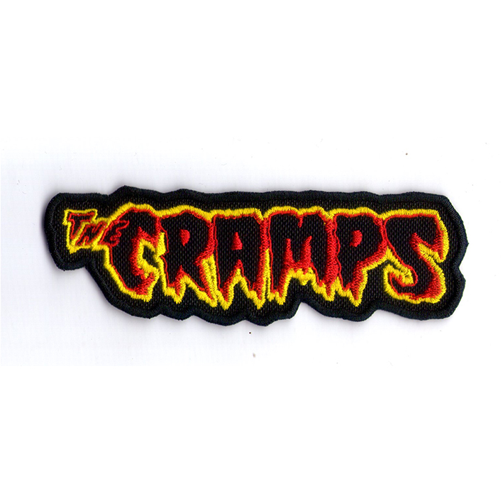 Cramps (The) - logo yellow/red 11cm