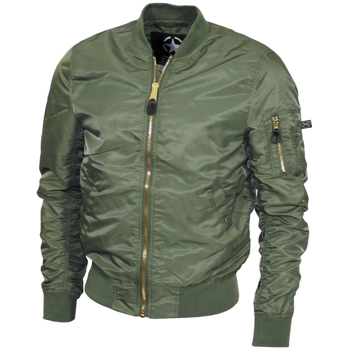куртка US Airforce  MA1 (MFH) цвет: OD green