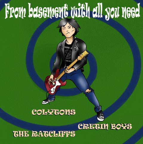 Split - Cretin Boys / Ratcliffs (The) / Colytons - From basement with all you need (CD)