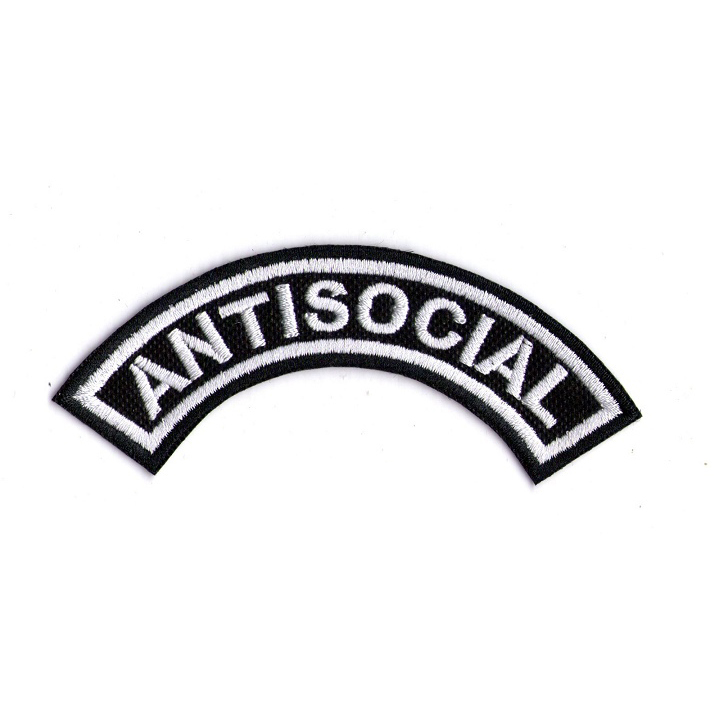 Antisocial (white) 11cm