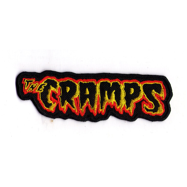 Cramps (The) - logo yellow 11cm