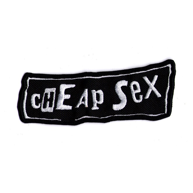 Cheap Sex (white) 12*4cm