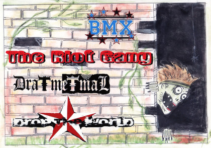 Split - Drop The World / The Riot Gang / Dratmetmal / BMX (CD)