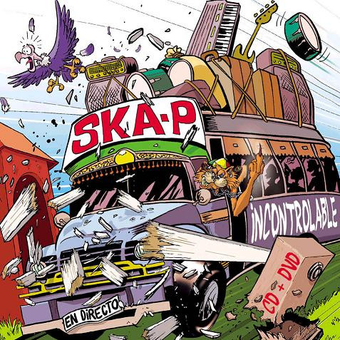 Ska-P – Incontrolable * En Directo (CD+DVD)