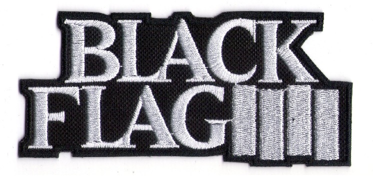 Black Flag  (black) 12*6cm